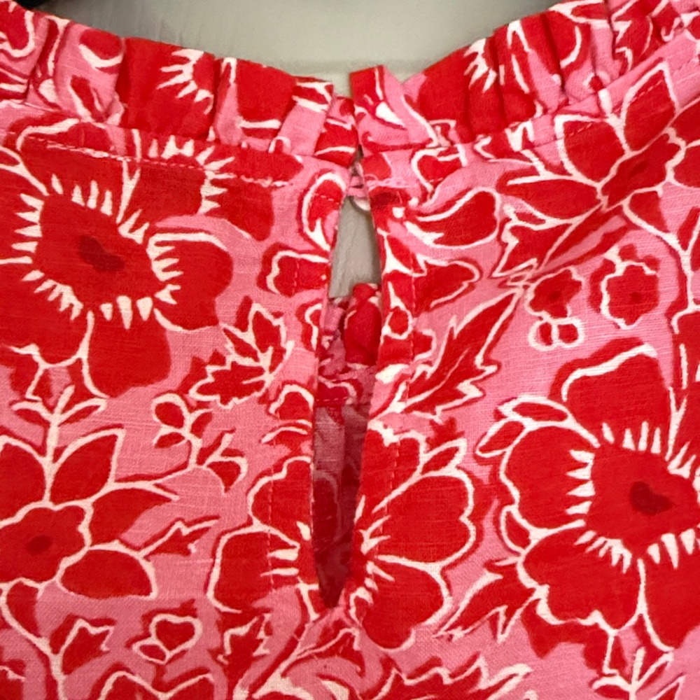 J Crew Summer Short sleeve Pink Top. - Picture 5 of 6